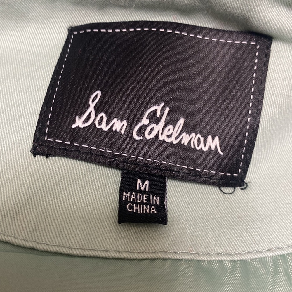NWOT Sam Edelman Aqua color light weight jacket, Absolutely no flaws. - Picture 12 of 16